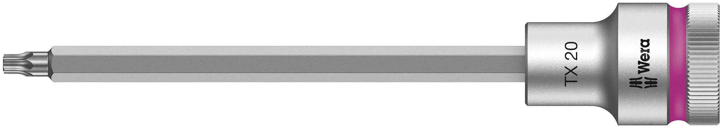 Wera 8767 C HF TX 20 X 140 MM SOCKET WITH HOLDING FUNCTION 1/2 05003850001 Wera