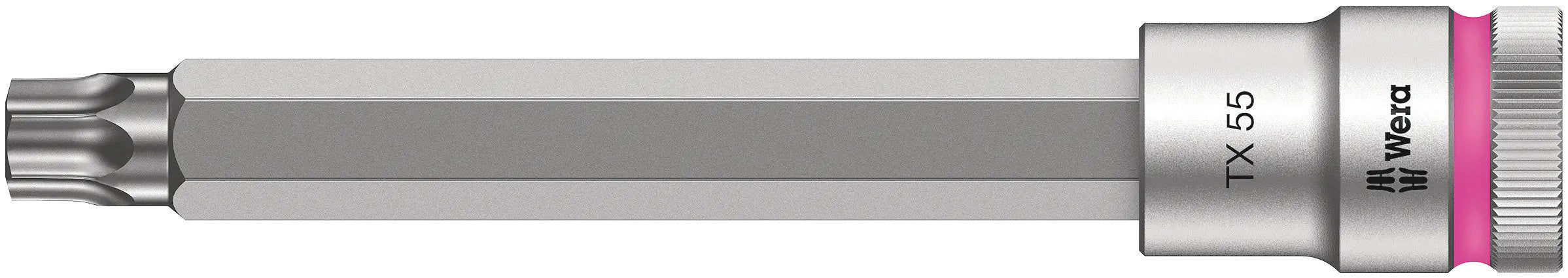 Wera 8767 C HF TX 55 X 140 MM SOCKET WITH HOLDING FUNCTION 1/2 05003857001 Wera