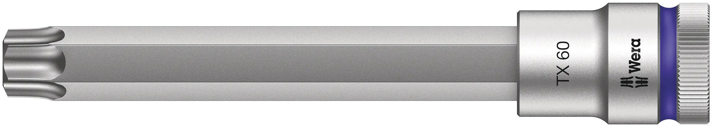 Wera 8767 C HF TX 60 X 140 MM SOCKET WITH HOLDING FUNCTION 1/2 05003858001 Wera