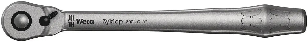 Wera 8004 C ZYKLOP METAL RATCHET 1/2 FULL METAL RATCHET WITH SWITCH LEVER 05004064001 Wera