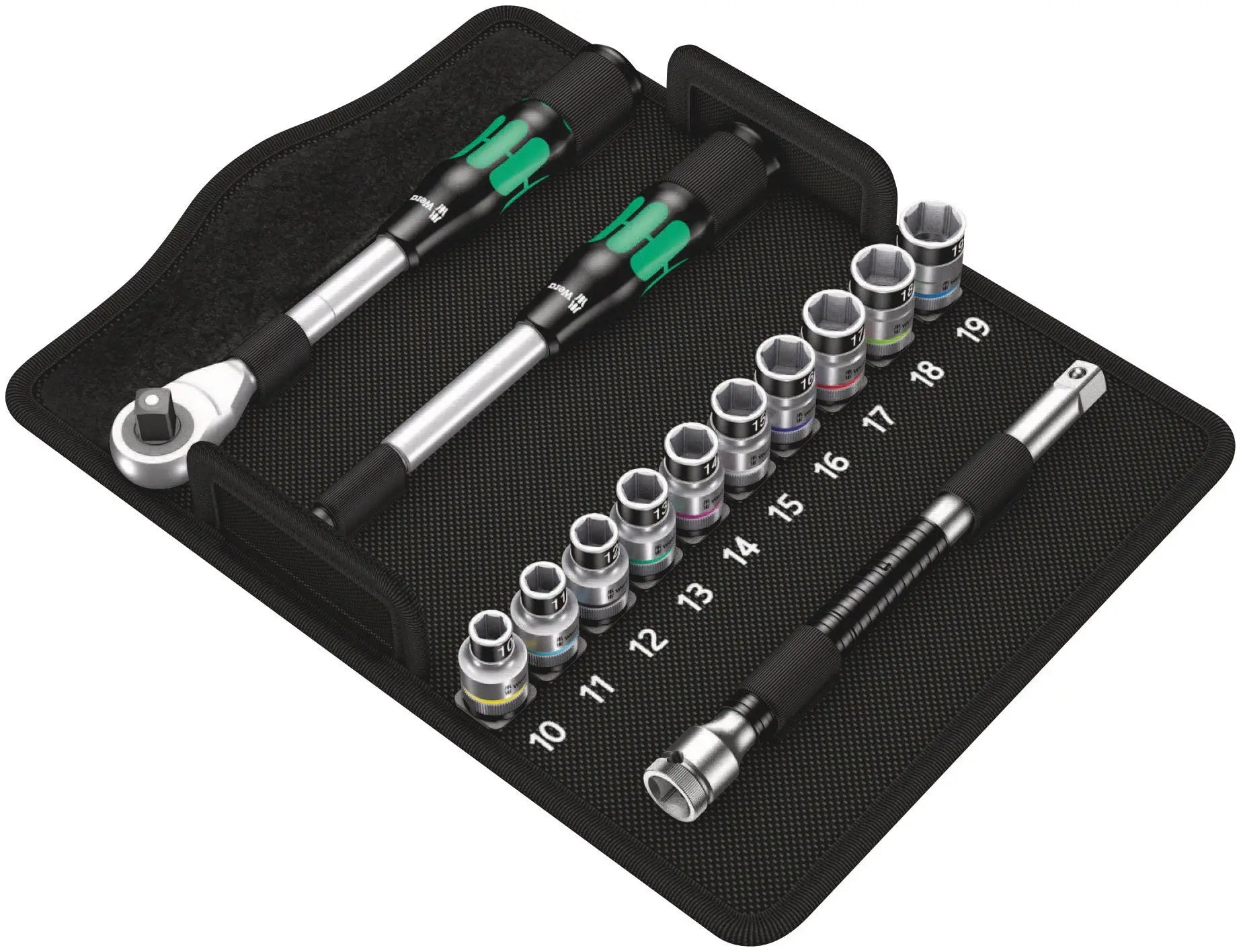 Wera 8006 SC 1 ZYKLOP HYBRID 8006 SC 1 ZYKLOP HYBRID RATCHET SET 1/2" 05004090001 Wera