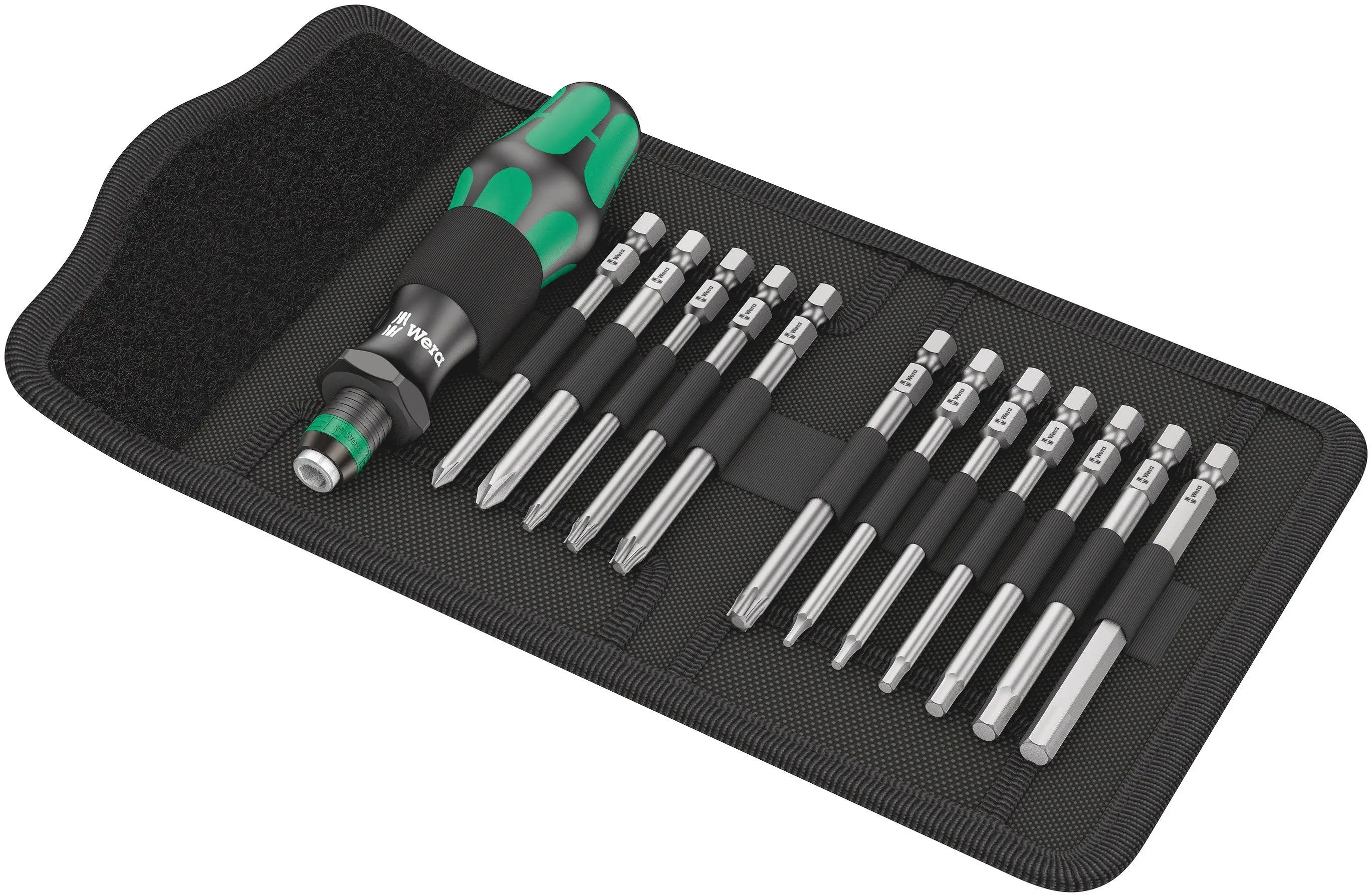 Wera Bicycle Set 2 KK 41 - but 13 piece set with 89mm Bits for bikes (PH/TX/HEX) 05004171001 Wera