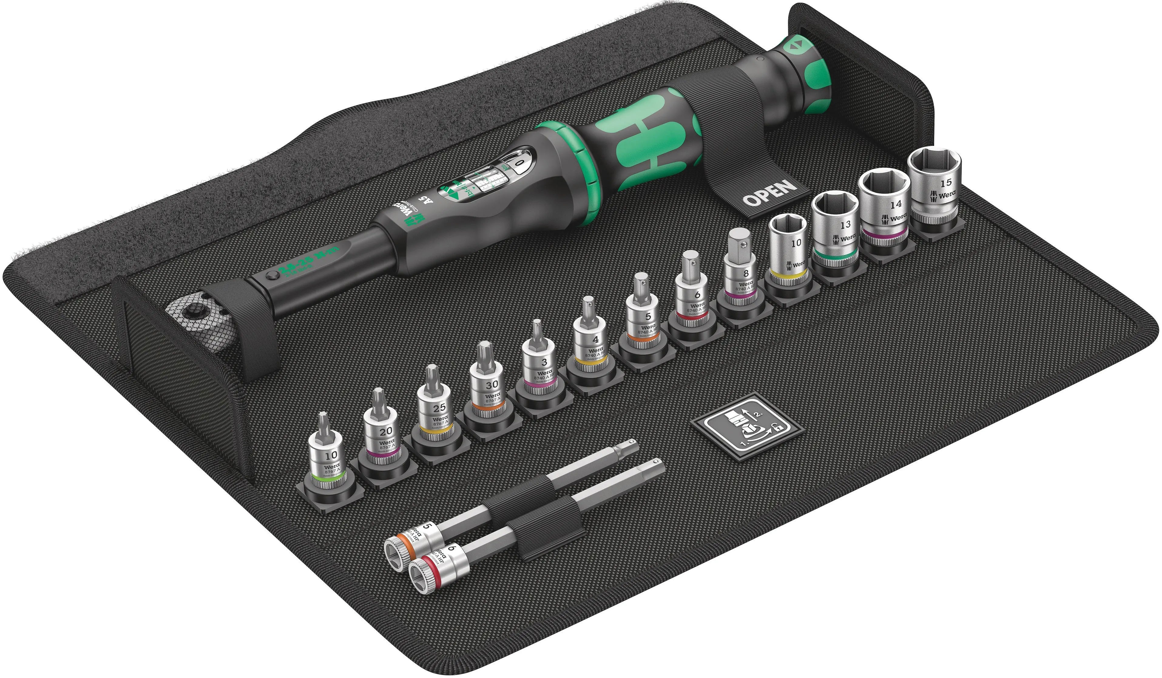 Wera Bicycle-Set Torque 1 05004180001 Wera