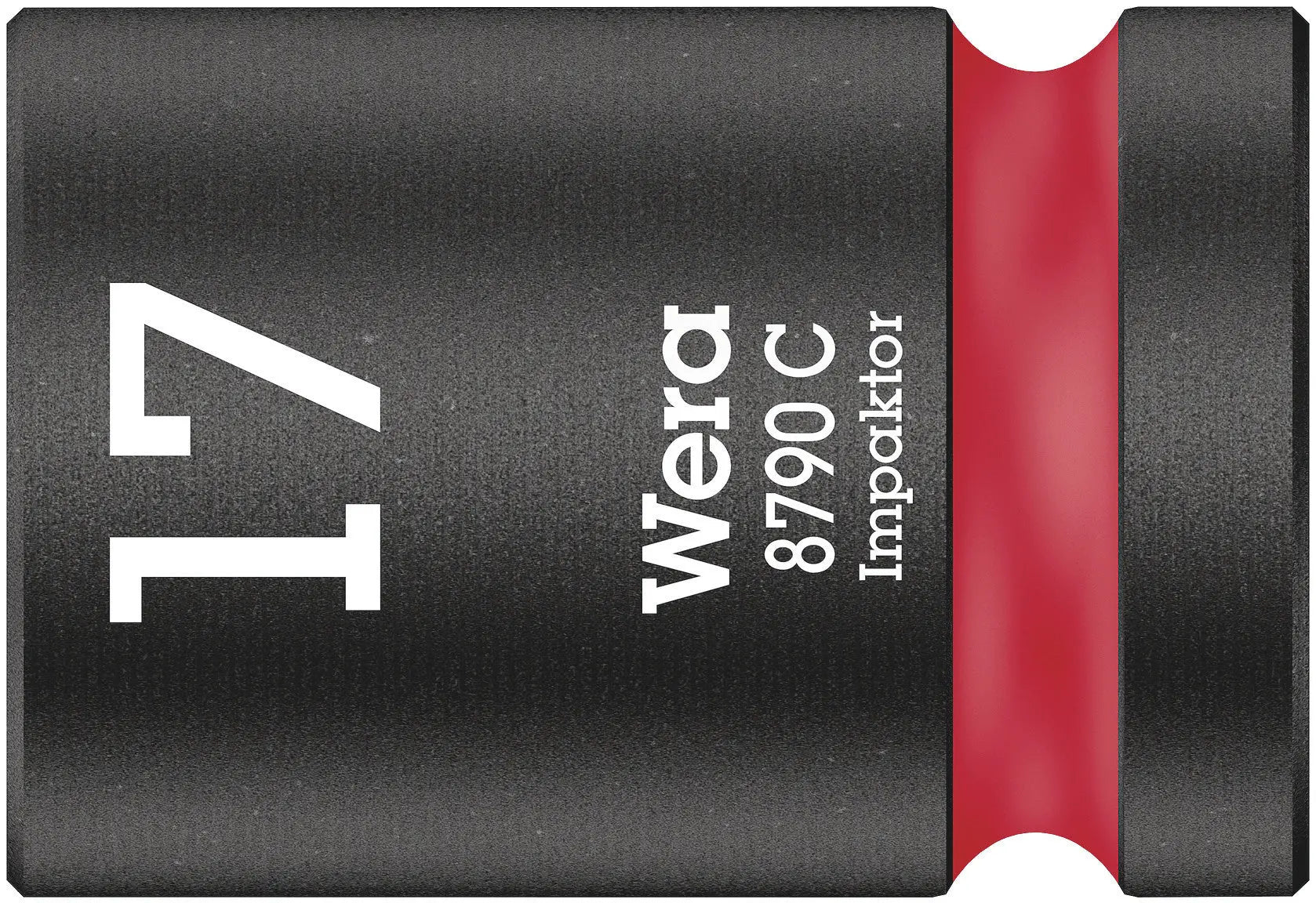 Wera 8790 C IMP (1/2" Drive Impact Sockets) Impact Socket SW 17 red 05004574001 Wera
