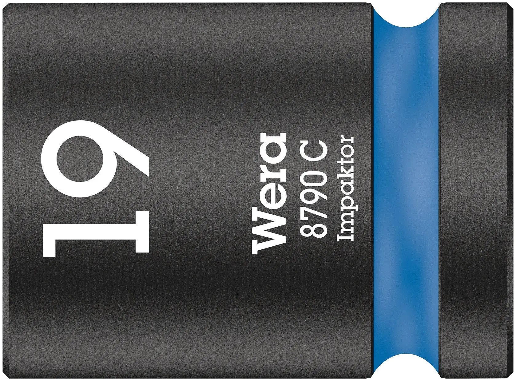 Wera 8790 C IMP (1/2" Drive Impact Sockets) Impact Socket SW 19 blue 05004576001 Wera