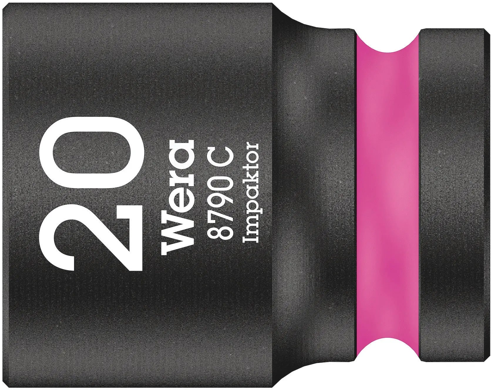 Wera 8790 C IMP (1/2" Drive Impact Sockets) Impact Socket SW 20 neon pink 05004577001 Wera