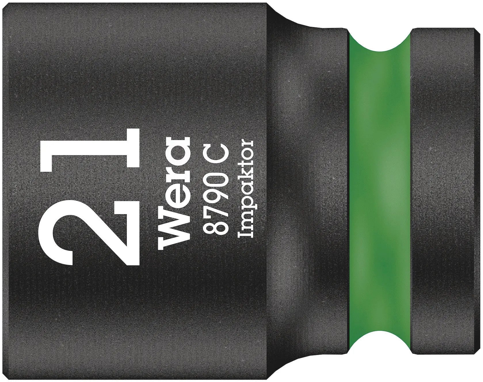 Wera 8790 C IMP (1/2" Drive Impact Sockets) Impact Socket SW 21 green 05004578001 Wera