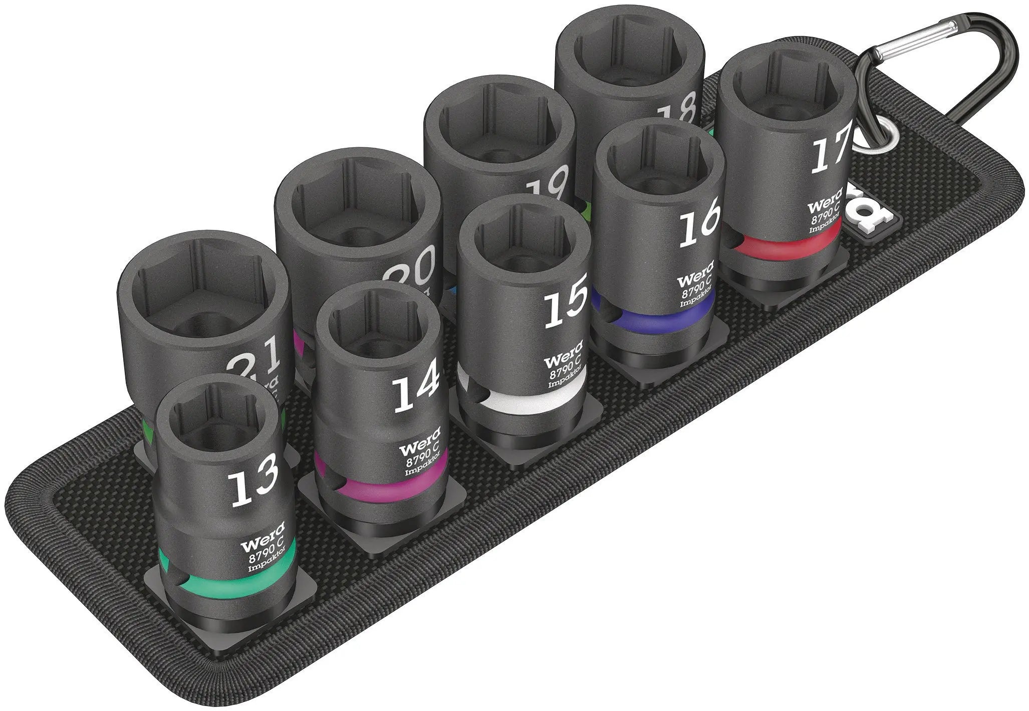 Wera Belt C IMP 1 9 pieces on new Belt for 1/2" sockets 05004580001 Wera