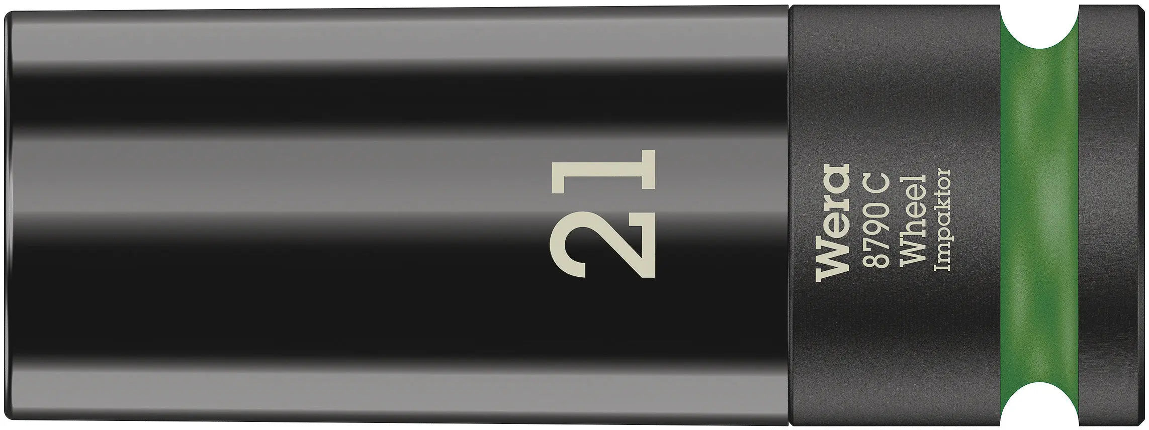 Wera 8790 C 1/2" Square Drive Impact Socket with Sleeve; 21mm 05004592001 Wera
