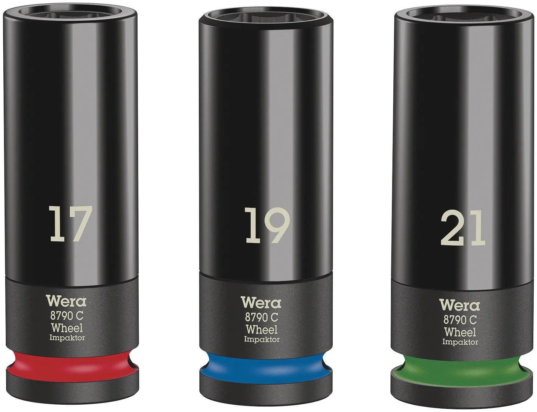 Wera Wheel Impaktor C Set 1 SW 17 / 19 / 21 in a plain box 05004595001 Wera