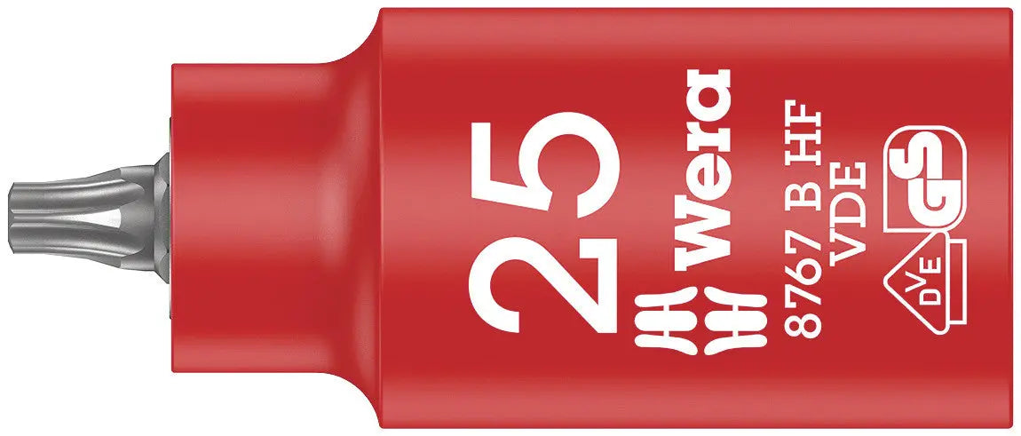 Wera 8767 B VDE HF Torx 25 HF Insulated Socket 05004921001 Wera