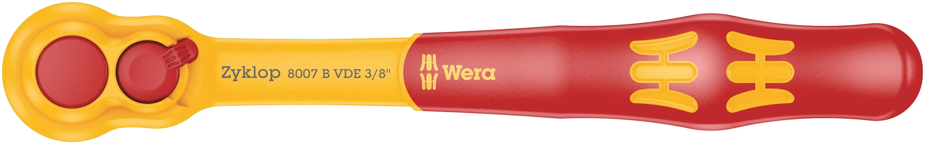 Wera 8007 B VDE Ratchet with switch lever and 3/8" drive 05004966001 Wera