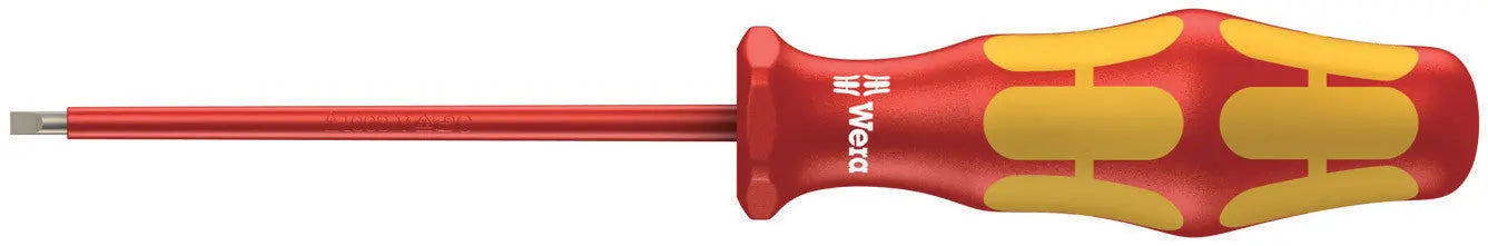 Wera 160I 0.4 X 2.5 X 80 MM VDE-INSULATED SCREWDRIVER 05006100001 Wera