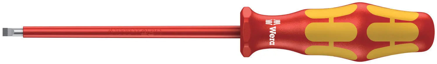Wera 160I 0.6 X 3.5 X 100 MM VDE-INSULATED SCREWDRIVER 05006110001 Wera