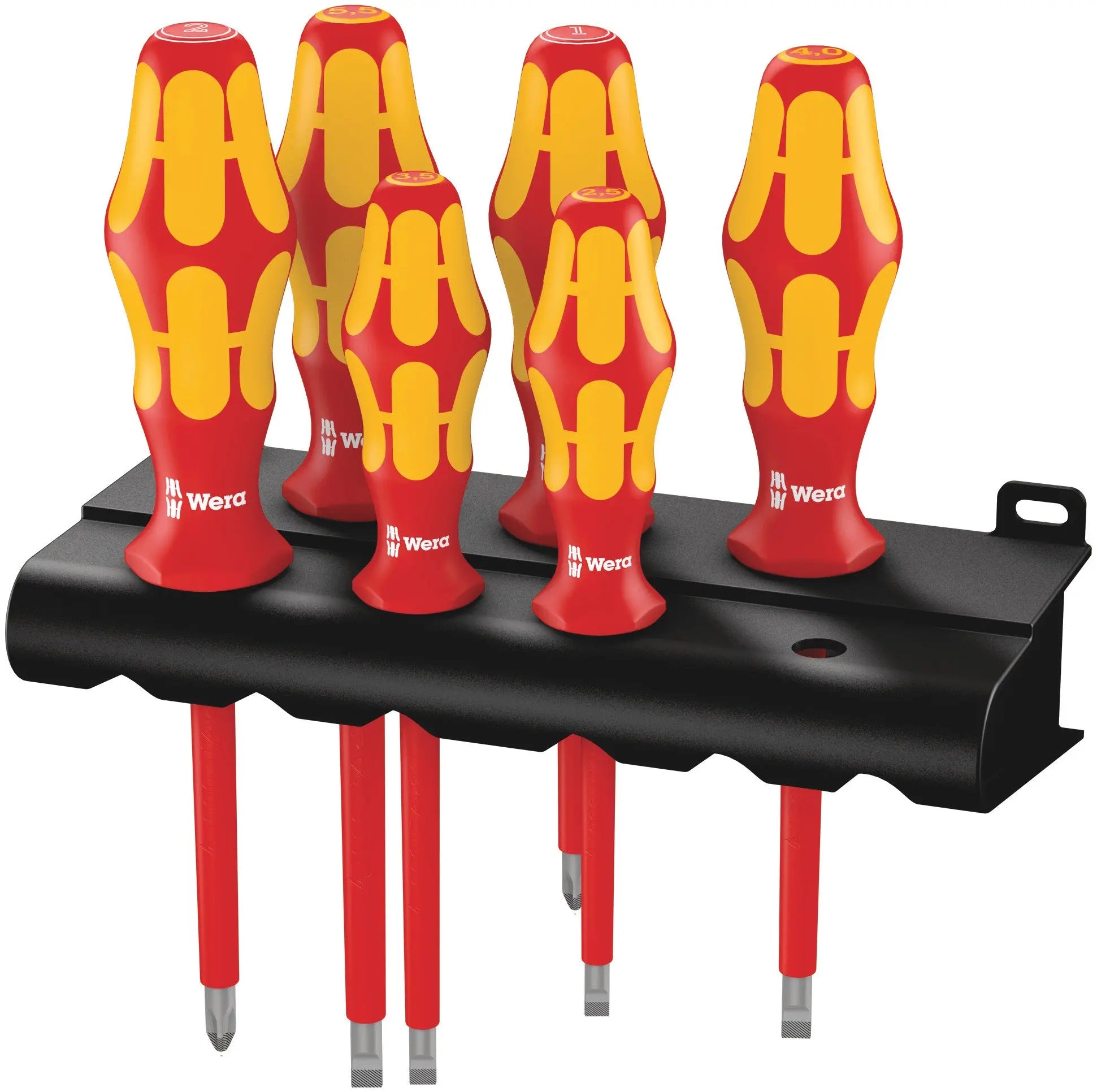 Wera 160I/6 VDE-INSULATED SCREWDRIVER SET 05006145001 Wera