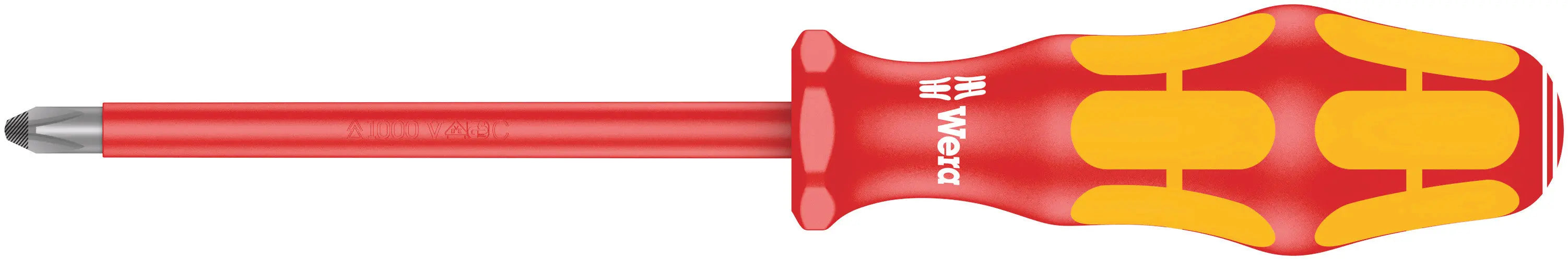 Wera 162I PH 2 X 100 MM VDE-INSULATED SCREWDRIVER 05006154001 Wera