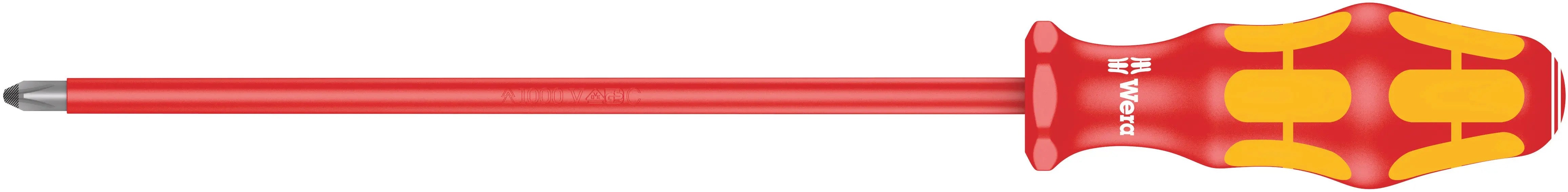 Wera 162I PH 2 X 200 MM VDE-INSULATED SCREWDRIVER 05006159001 Wera