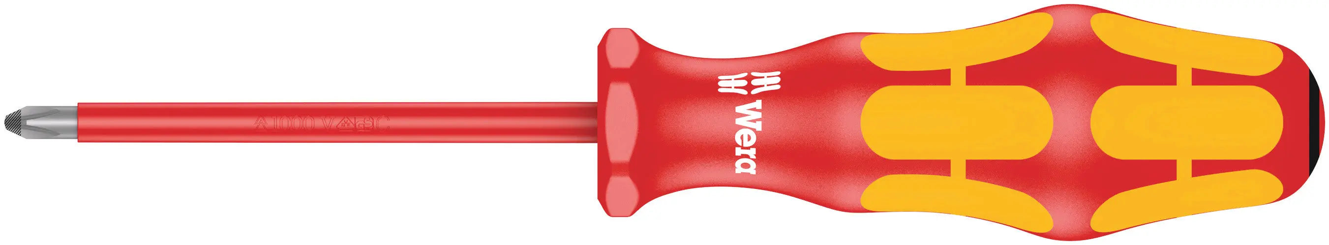 Wera 165I PZ 1 X 80 MM VDE-INSULATED SCREWDRIVER 05006162001 Wera