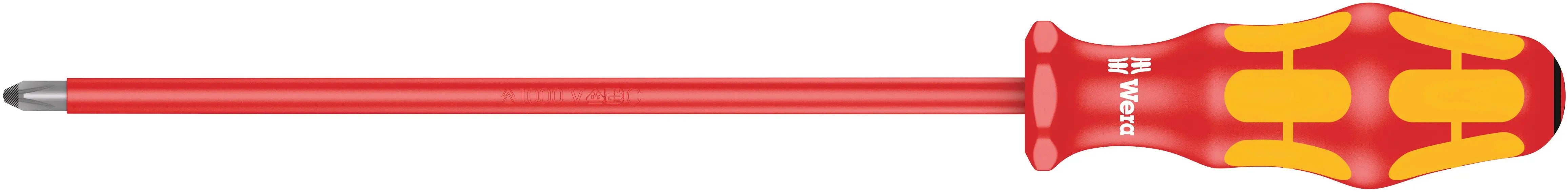 Wera 165I PZ 2 X 200 MM VDE INSULATED SCREWDRIVER 05006165001 Wera