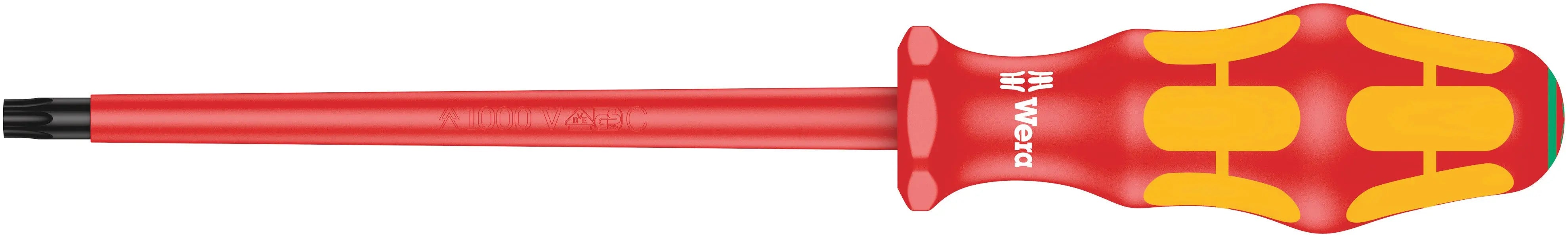 Wera 167I TX 40 X 150 MM VDE-INSULATED SCREWDRIVER 05006179001 Wera