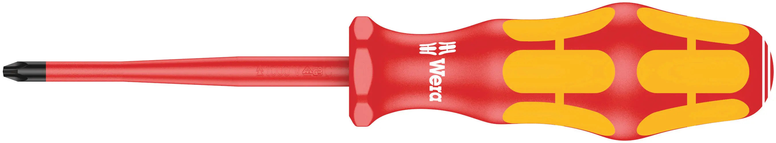 Wera 162IS PH 1 X 80 MM VDE-INSULATED SCREWDRIVER 05006450001 Wera