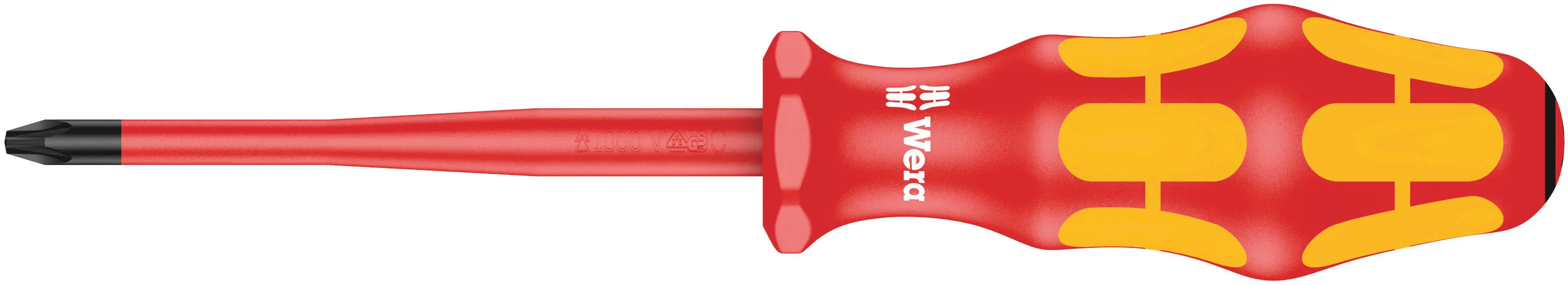 Wera 165IS PZ 2 X 100 MM VDE-INSULATED SCREWDRIVER 05006461001 Wera