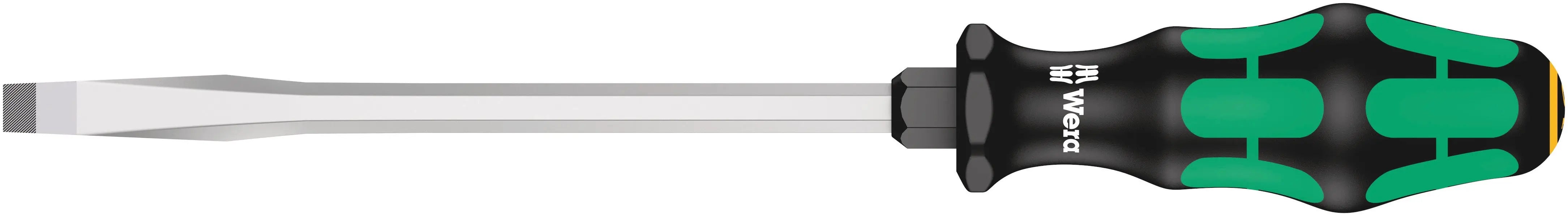 Wera 334 SK 1.6 X 10.0 X 175 MM S/DRIVER FOR SLOTTED SCREWS 05007677001 Wera