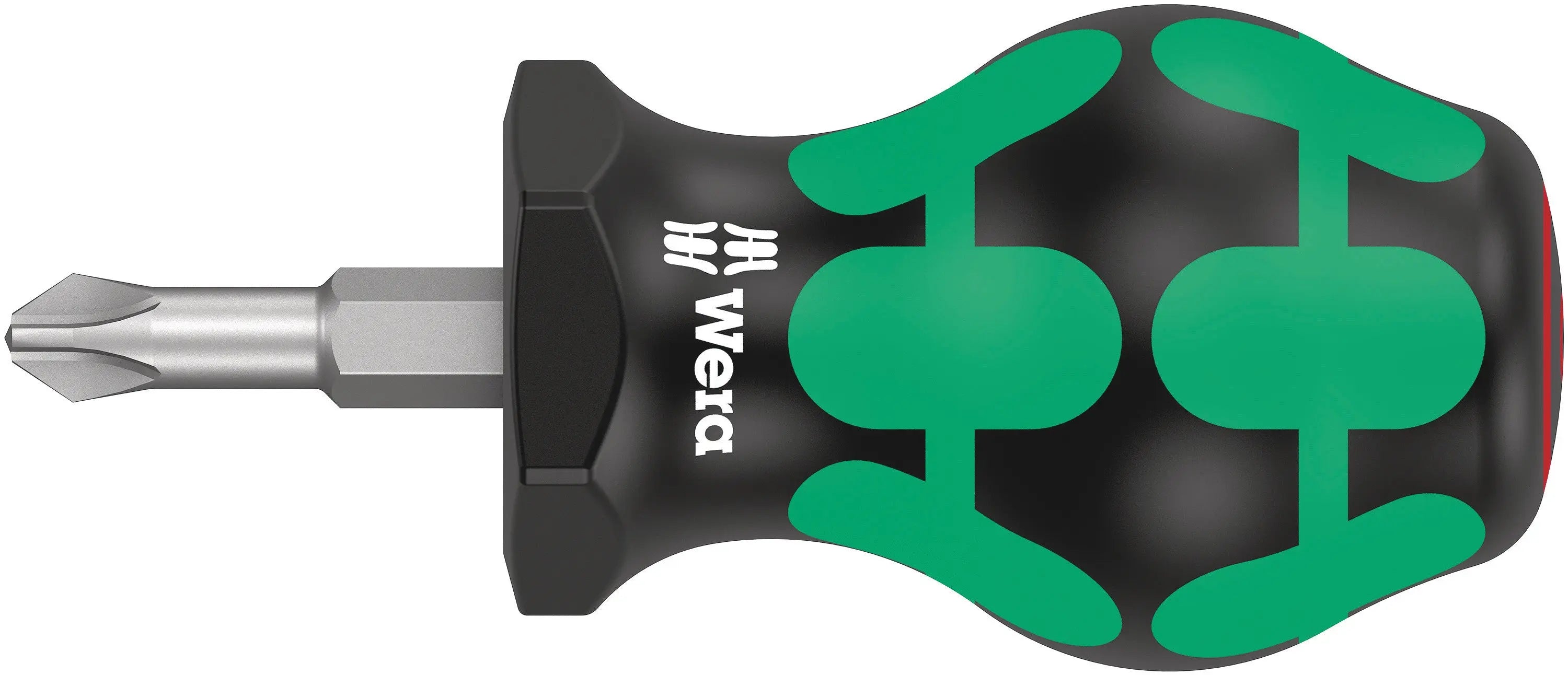 Wera 350 Stubby PH 2 x 79 mm Stubby Screwdriver for Phillips Screws 05008851001 Wera