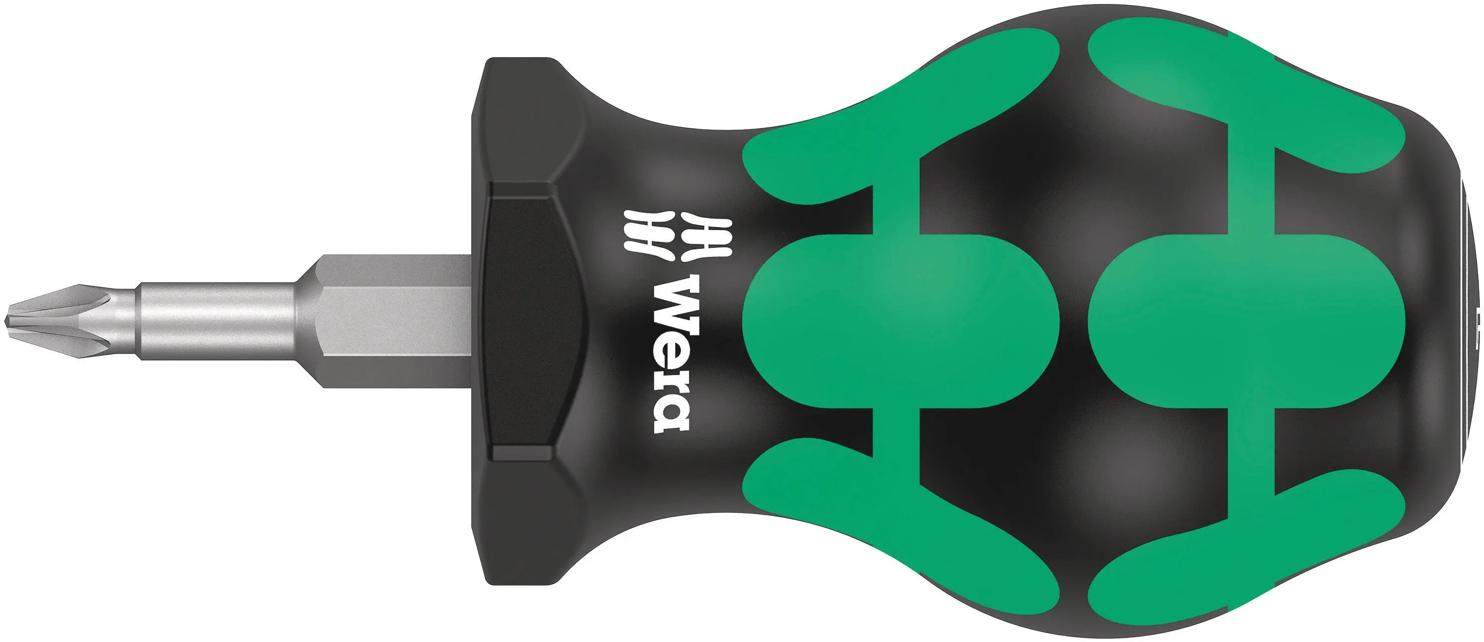 Wera 355 Stubby PZ 1 x 79 mm Stubby Screwdriver for Pozidriv Screws 05008853001 Wera