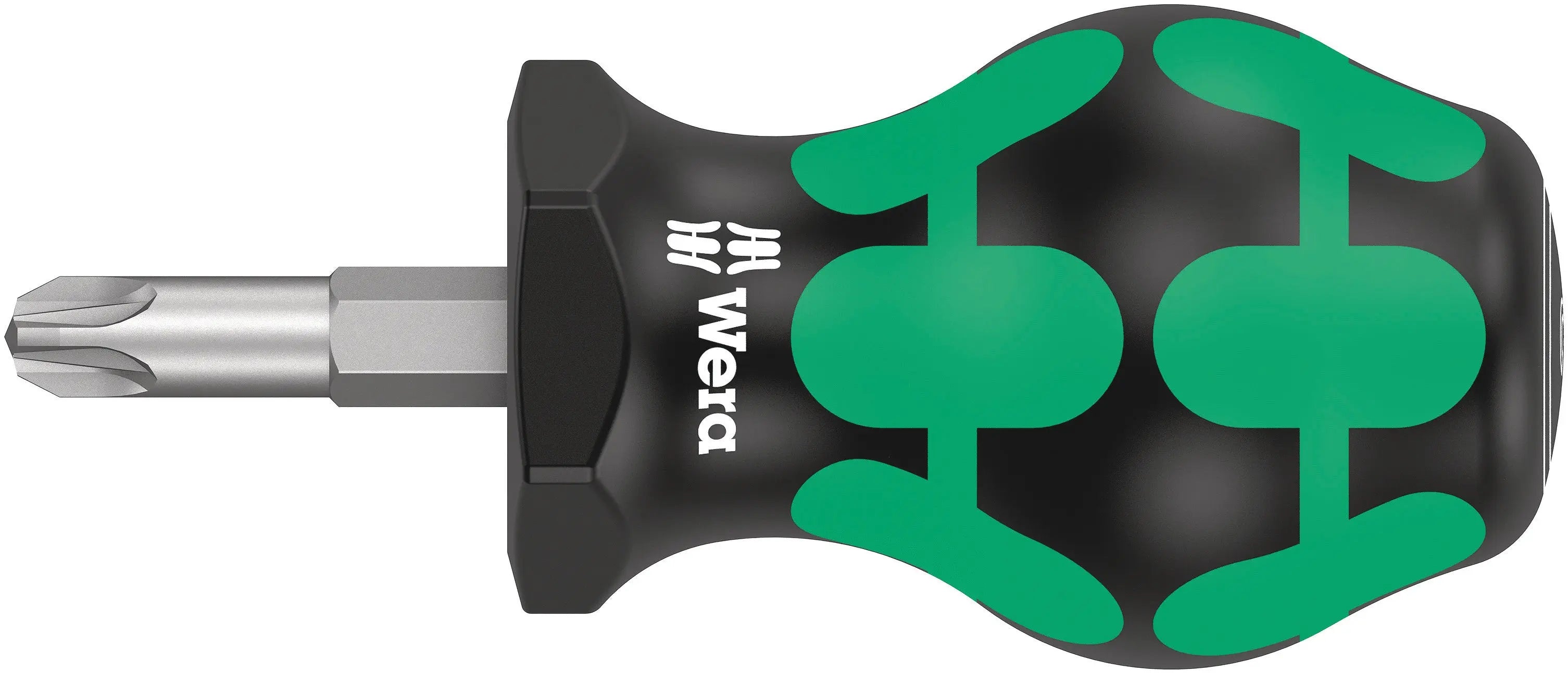Wera 355 Stubby PZ 3 x 79 mm Stubby Screwdriver for Pozidriv Screws 05008855001 Wera