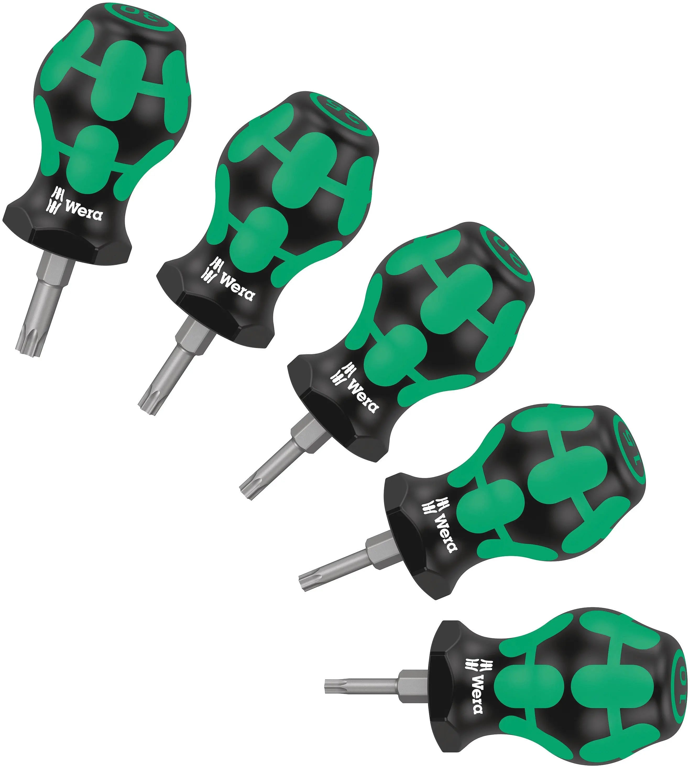 Wera Stubby Set, 5pc Torx 05008876001 Wera