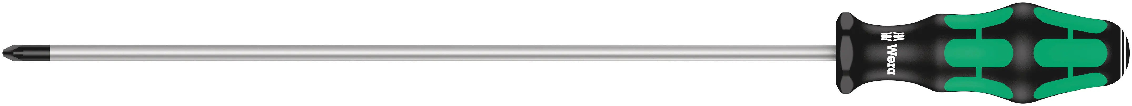 Wera 355 PZ 2 X 300 MM S/DRIVER FOR POZIDRIV SCREWS 05009319001 Wera