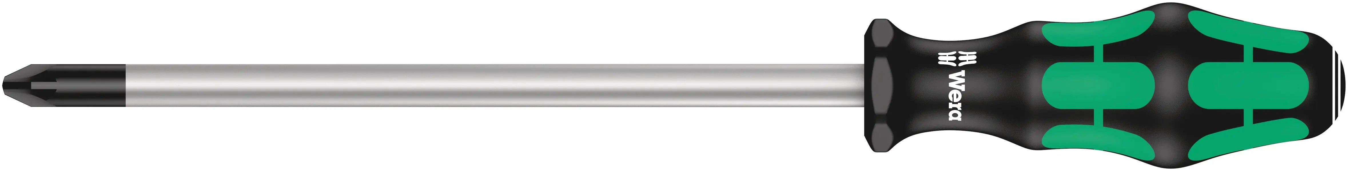 Wera 355 PZ 4 X 200 MM S/DRIVER FOR POZIDRIV SCREWS 05009325001 Wera