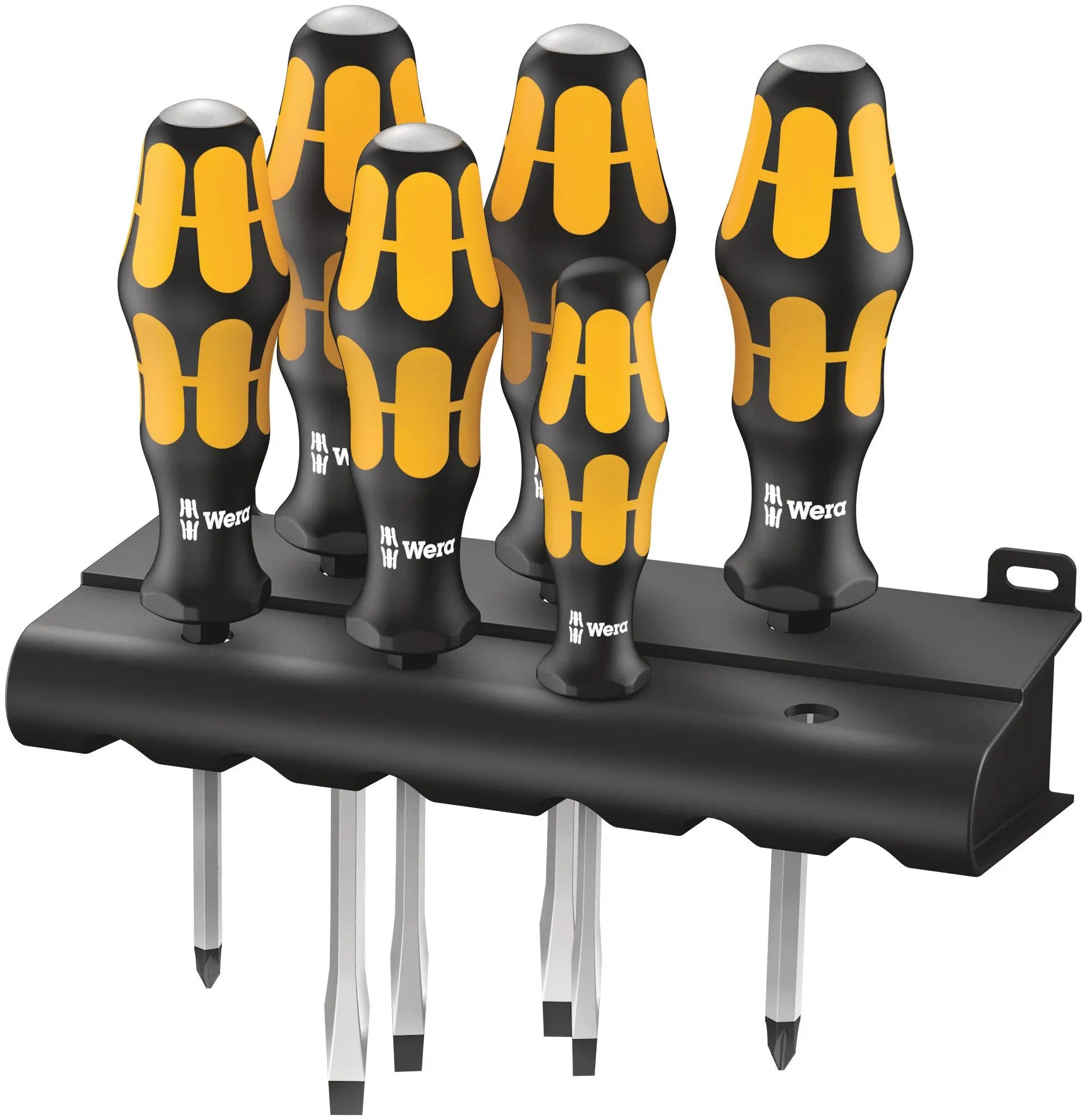 Wera 932/6 RACK S/DRIVER SET 05018282001 Wera