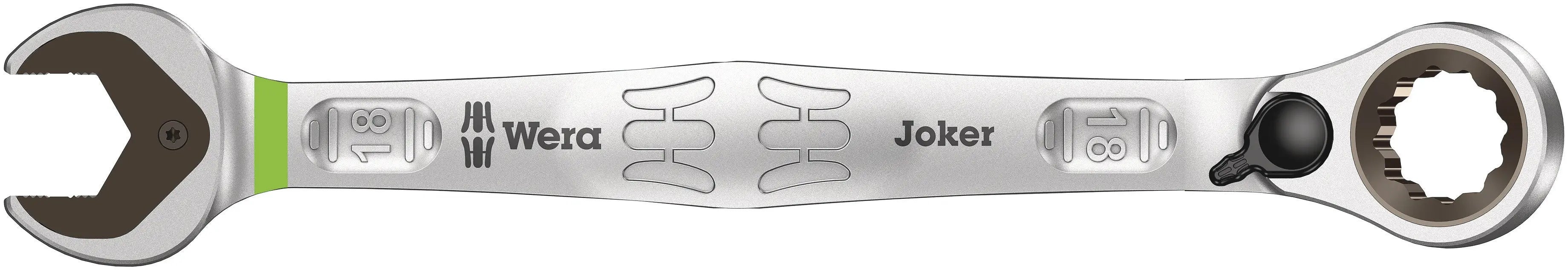 Wera JOKER SWITCH SW 18MM RATCHETING COMBINATION WRENCH 05020073001 Wera