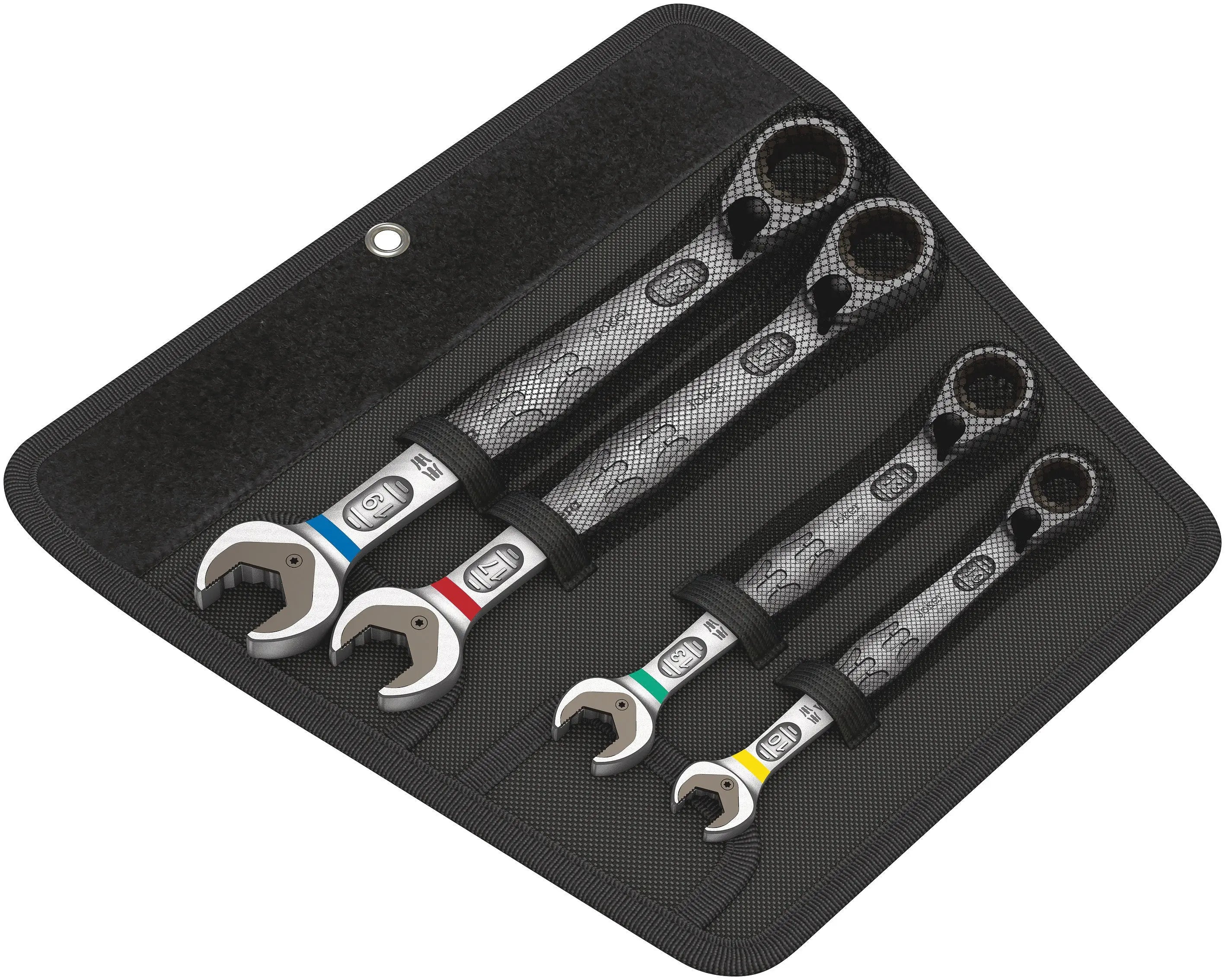Wera JOKER SWITCH 4PC METRIC RATCHETING COMBINATION WRENCH SET 05020090001 Wera