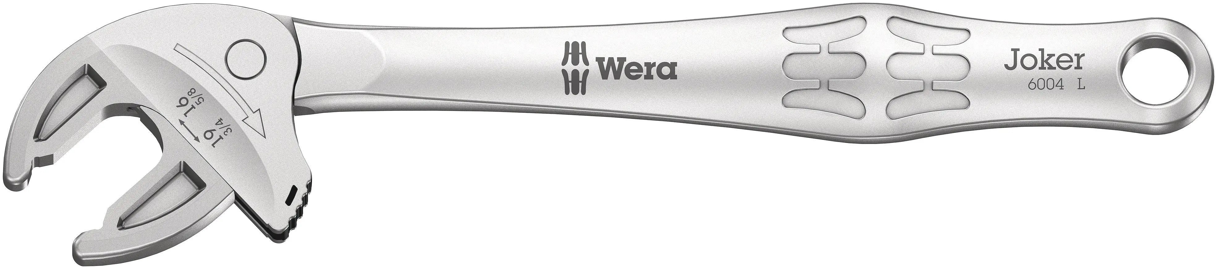 Wera 6004 Joker L Joker with Flexible Size Adjustment; 16 - 19mm 05020101001 Wera
