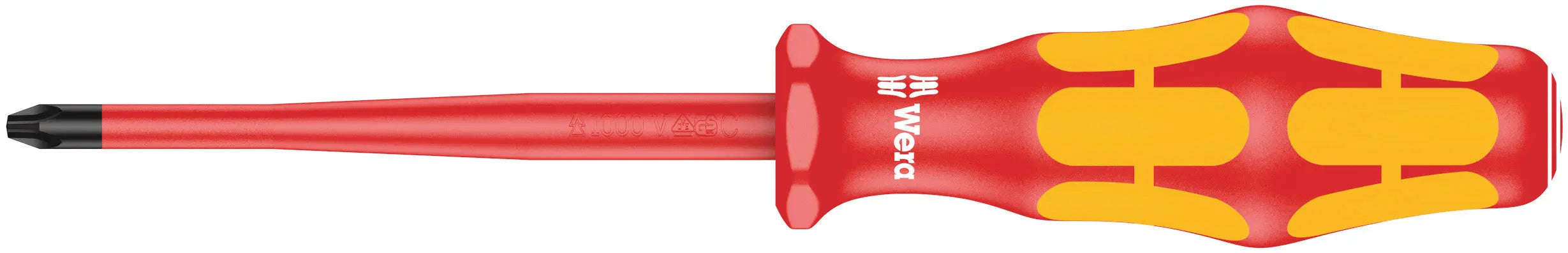Wera 162ISS PH 1 X 80 MM VDE-INSULATED SCREWDRIVER 05020131001 Wera