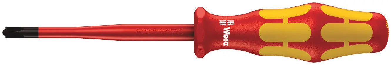 Wera 165ISS PZ/S 1 X 80mm VDE Insulated Screwdriver Wera