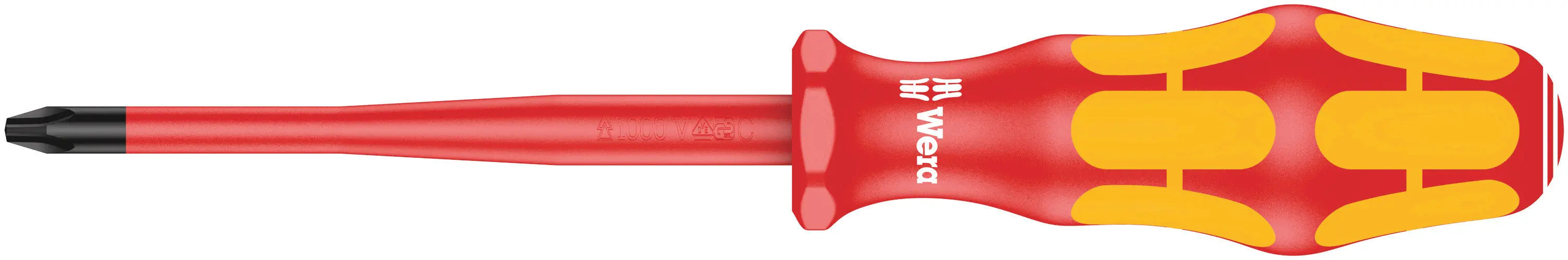 Wera 162ISS PH 2 X 100 MM VDE-INSULATED SCREWDRIVER 05020133001 Wera