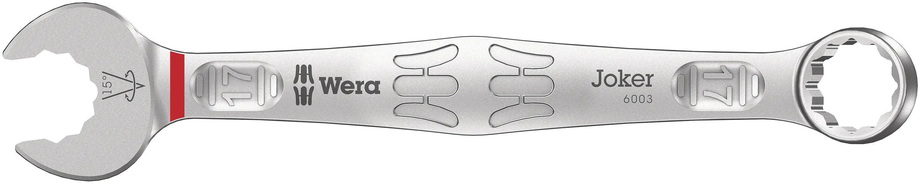 Wera 6003 Joker Combination Wrench 17mm 05020208001 Wera