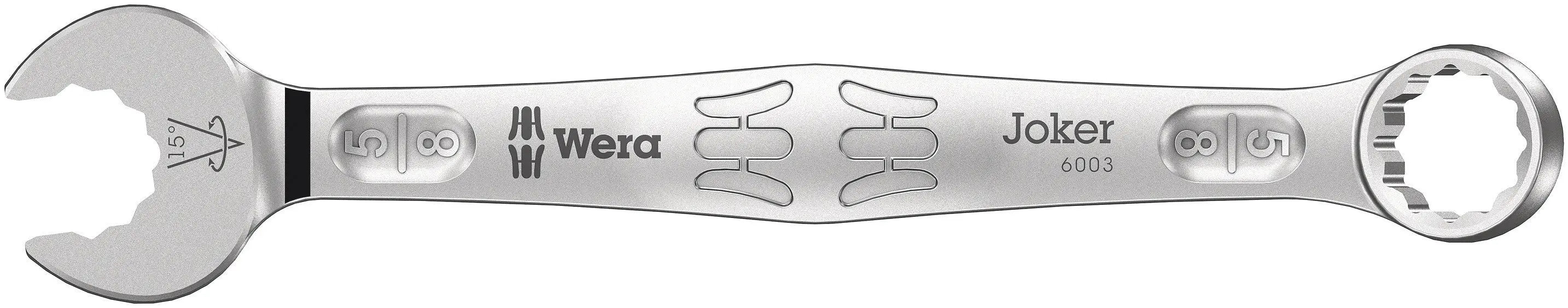 Wera 6003 Joker Combination Wrench 5/8" 05020216001 Wera