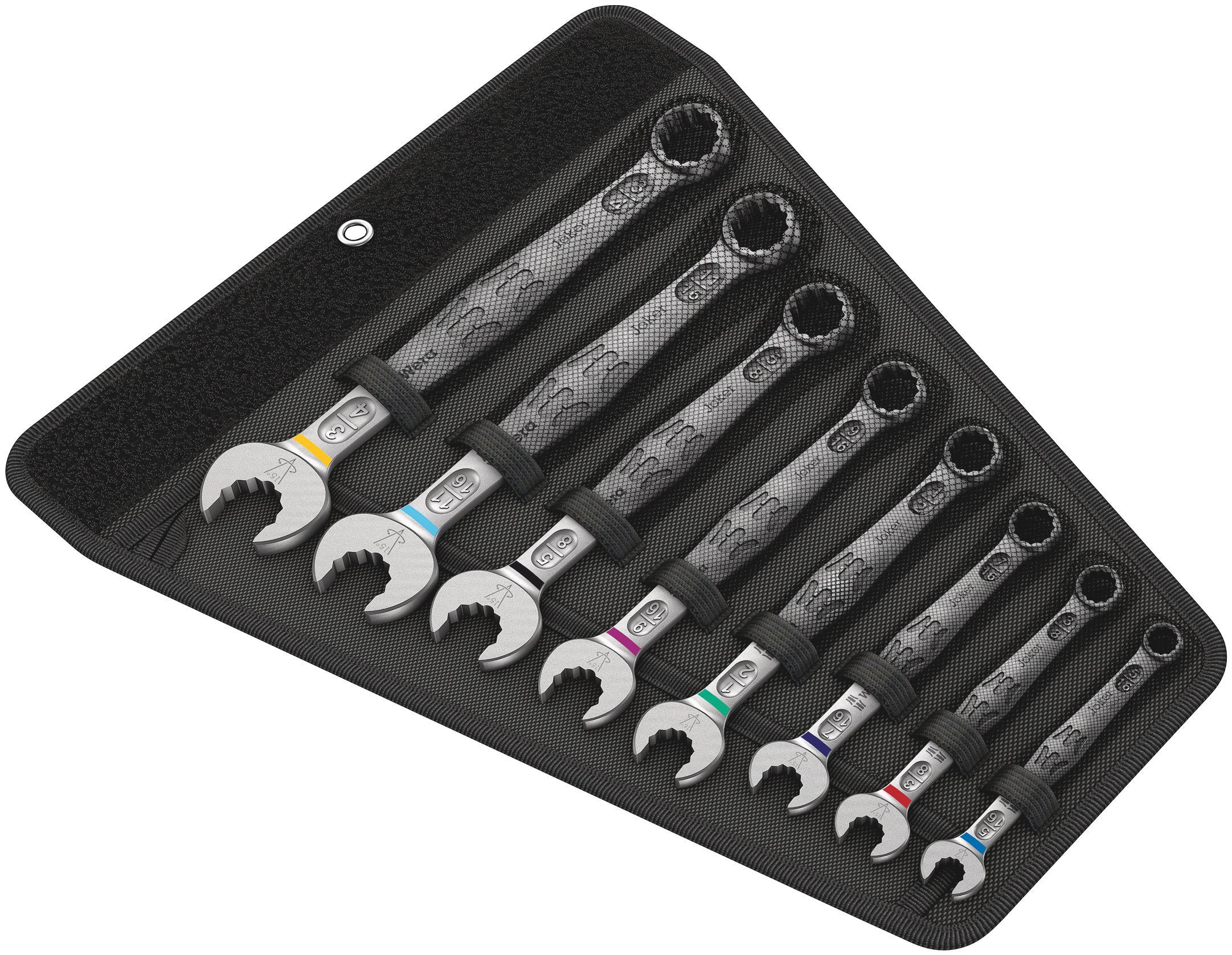 Wera 6003 Joker 8pc Combination Wrench Set Imperial in textile pouch 05020241001