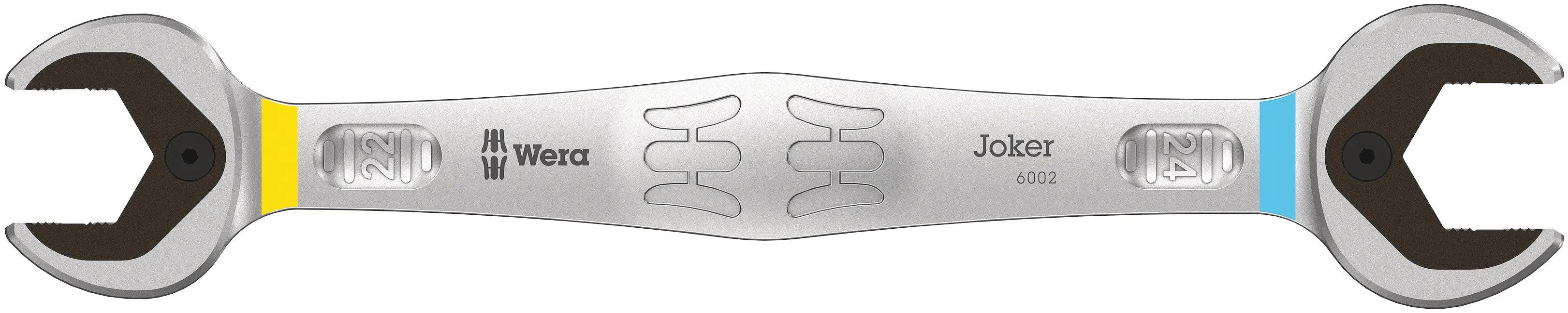 Wera 6002 Joker Double Open end wrench; 22 + 24mm 05020261001 Wera