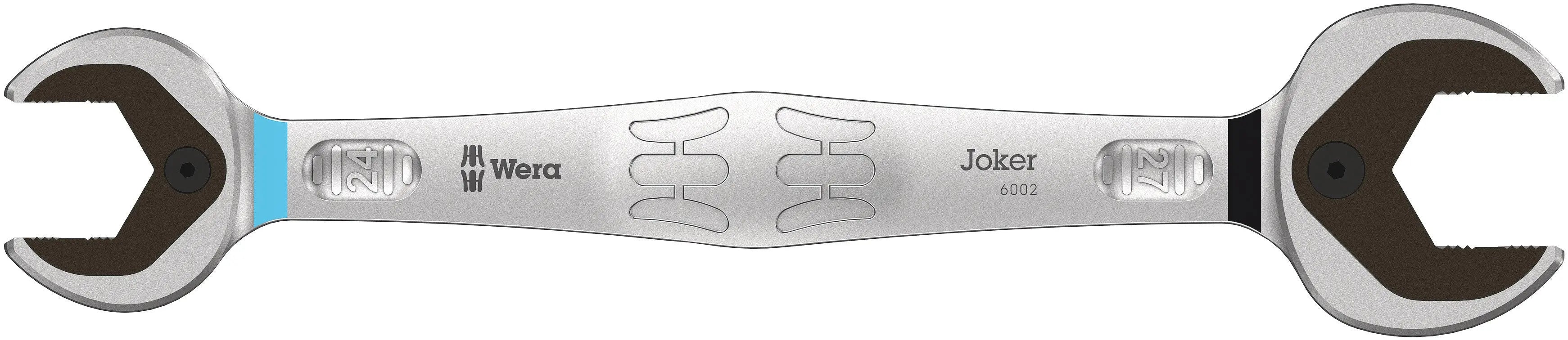 Wera 6002 Joker Double Open end wrench; 24 + 27mm 05020262001 Wera