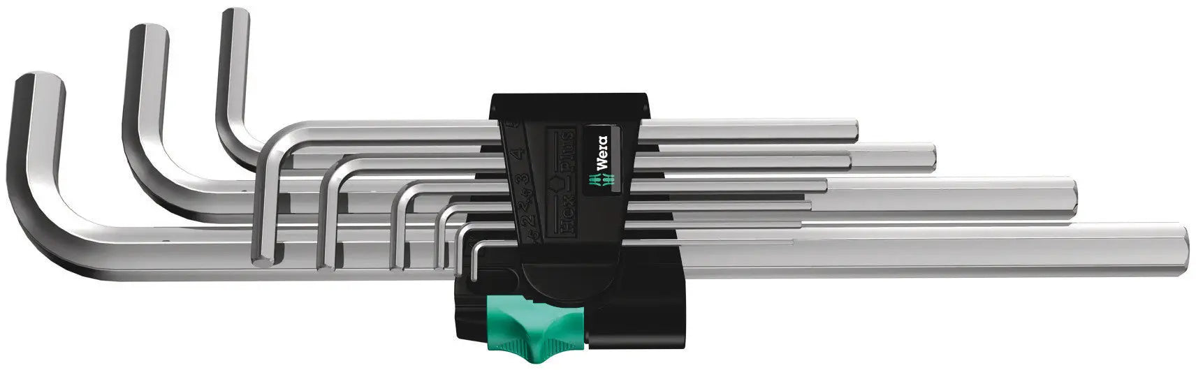Wera 950 L/9 SM N LONG ARM HEX KEY SET 05021909001 Wera