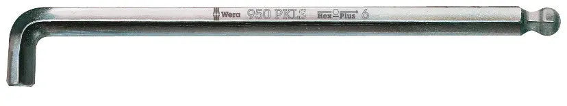 Wera 950 PKLS HEX-PLUS SW 2.0 LONG ARM BALLPOINT HEX KEY 05022041001 Wera