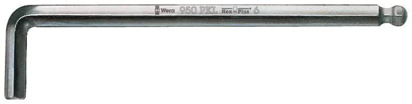 Wera 950 PKL HEX-PLUS SW 3.0 LONG ARM BALLPOINT HEX KEY 05022056001 Wera