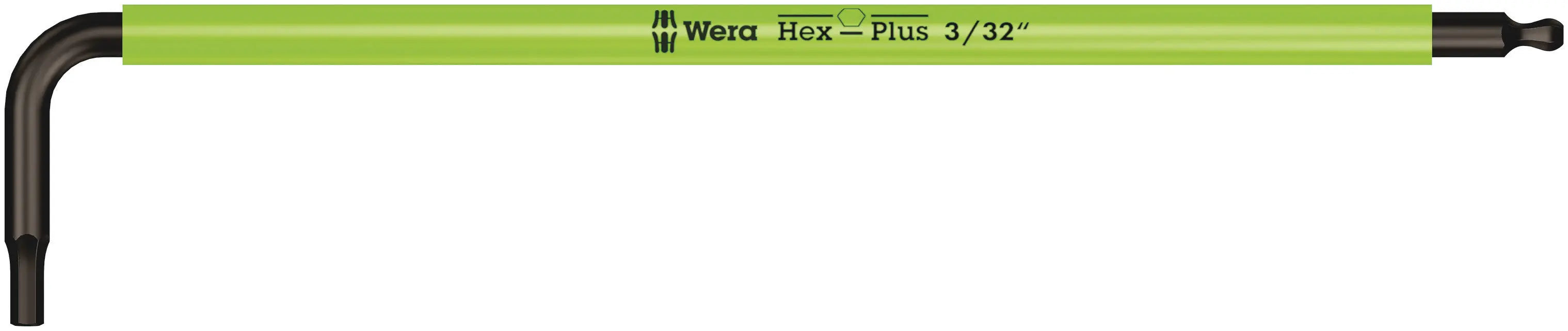 Wera 950 SPKL HEX-PLUS SW 3/32" BRIGHT GREEN LONG ARM HEX KEY 05022631001 Wera
