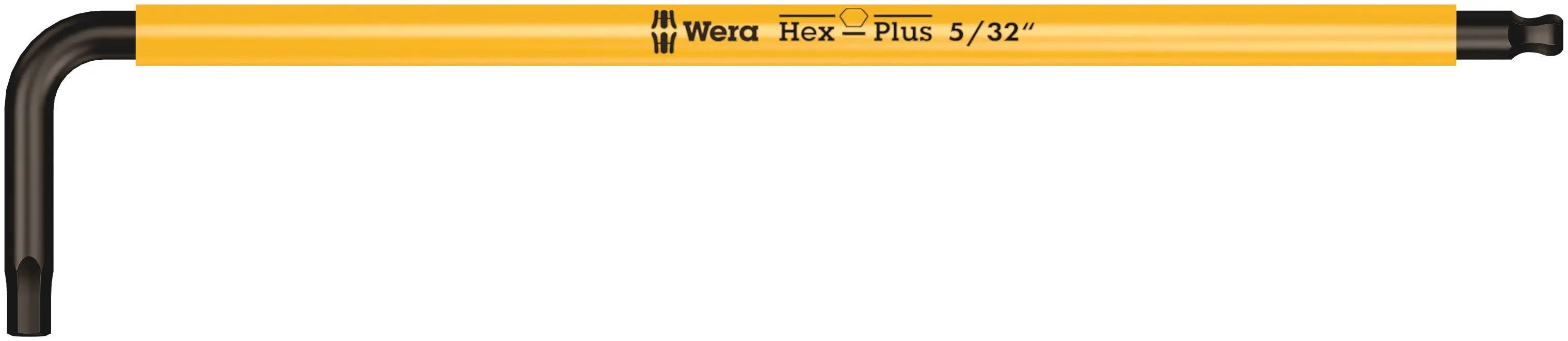 Wera 950 SPKL HEX-PLUS SW 5/32" YELLOW LONG ARM HEX KEY 05022633001 Wera